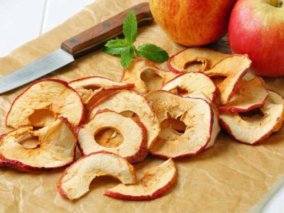 Dehydrated-sliced-apple-rings